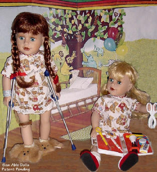 disabled dolls are able dolls and strong too