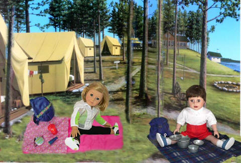 doll camping gear and accessories