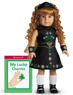 American Girl complete Irish Dance Doll outfit