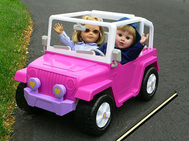 outdoor jeep for 18 inch dolls
