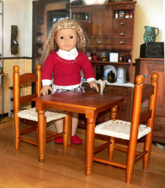 doll furniture country wood style