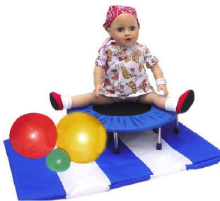 Gym mat & balls for your doll
