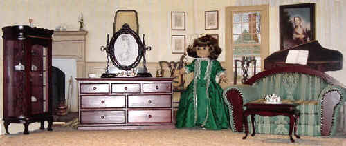 Wood & Upholstered Doll furniture for American Girl dolls