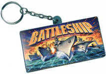 Battleship keychain