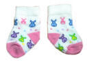 easter bunny doll socks