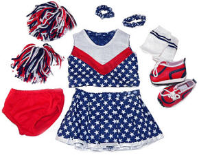 cheerleading outfit for your doll