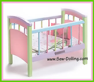 Baby Doll Cradles Cribs Furniture And Strollers For Baby Dolls