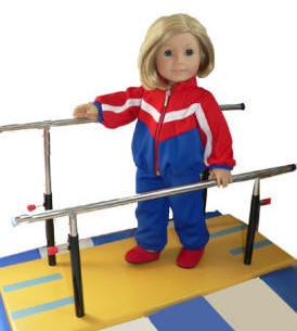 doll gymnastic outfit