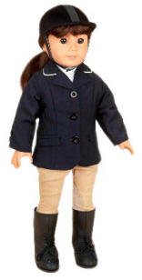 equestrian outfit for your american girl doll