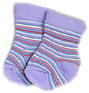 Striped doll socks