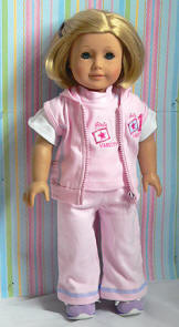 doll jogging outfit