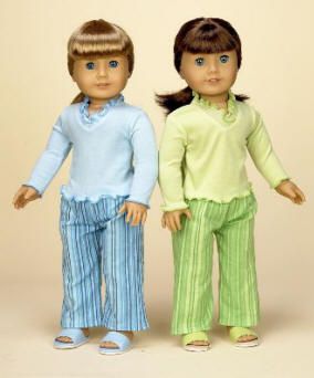 pajamas for dolls