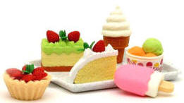 Dessert set of food for dolls