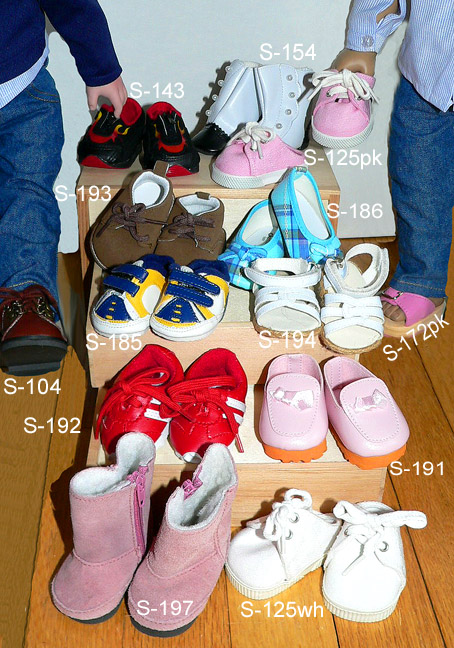 thumbnail image 2 of 9 Pairs Doll Shoes With 2 Socks - Sparkly Sequins Clog Style For 18 Inch American Girl Dolls & Similar 2 of 11