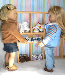 Doll shoes, sneakers, and footwear