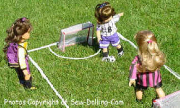 soccer for your doll