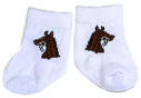 doll socks horses