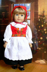 Swedish doll dress