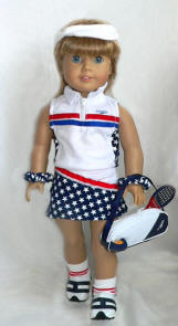American girl doll tennis outfit