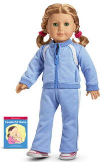 American girl tracksuit pre-mattel