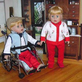 handicapable dolls are sew able and special