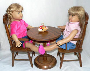 doll furniture and american girl dolls
